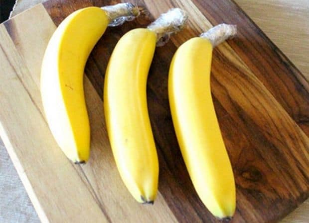 Το κολπο για να μη μαυριζουν οι μπανανες